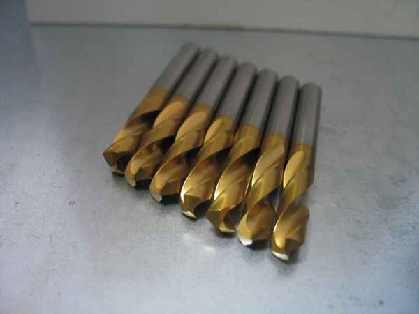 Bohrer mit TiN-Beschichtung
