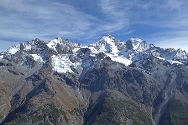 Vom Dürrenhorn zum Täschhorn