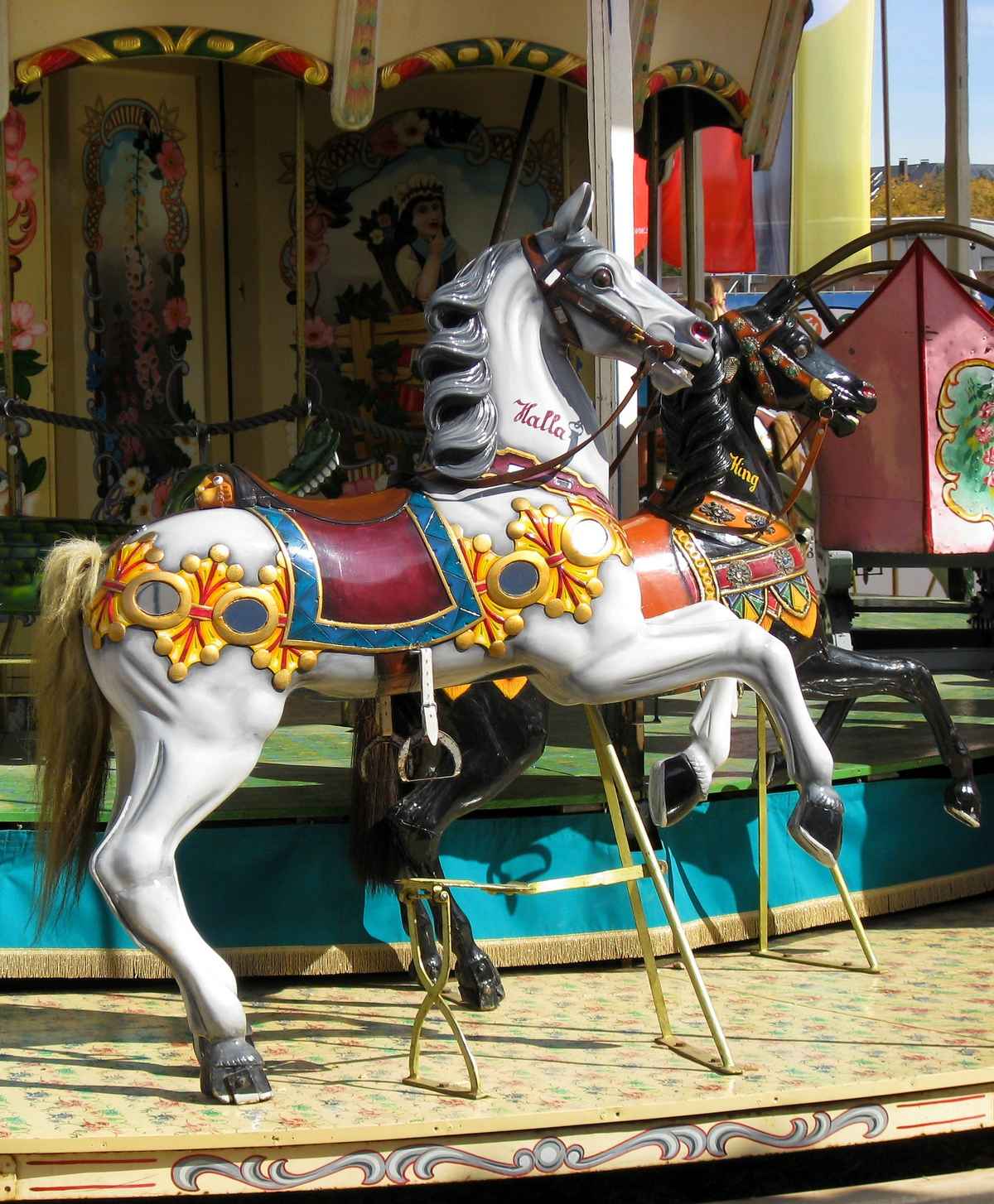 Karussellpferd