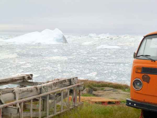 Alter VW Bus in Ilulissat ( Grönland )