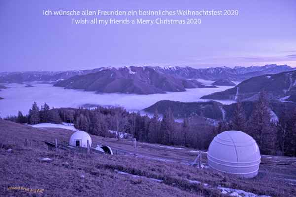 Sternwarte Hohe Dirn Oberösterreich in Ifrarot