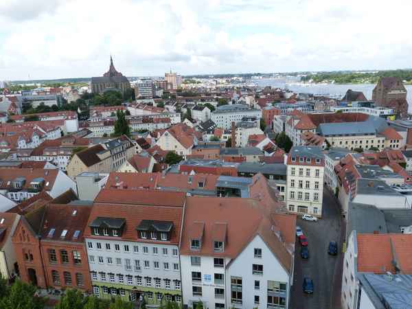 Rostock von oben