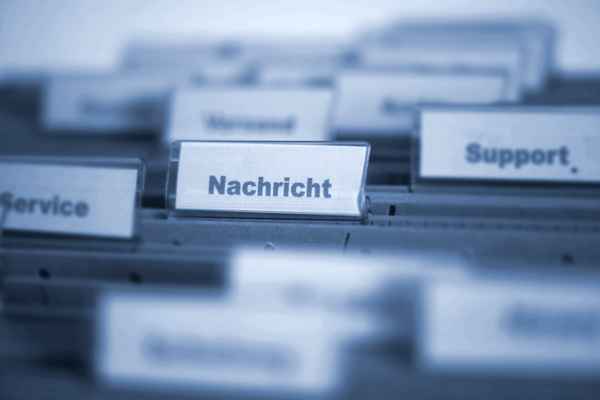Register Nachricht