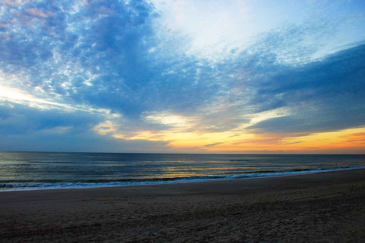 Sonnenuntergang Nordsee