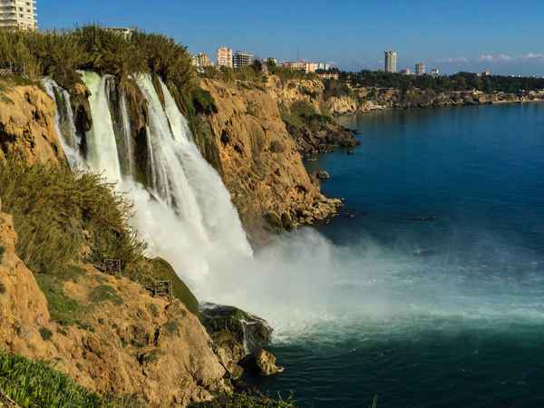 Düden-Wasserfall bei Antalya