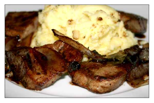 Kalbsleber in Madeirasauce 2