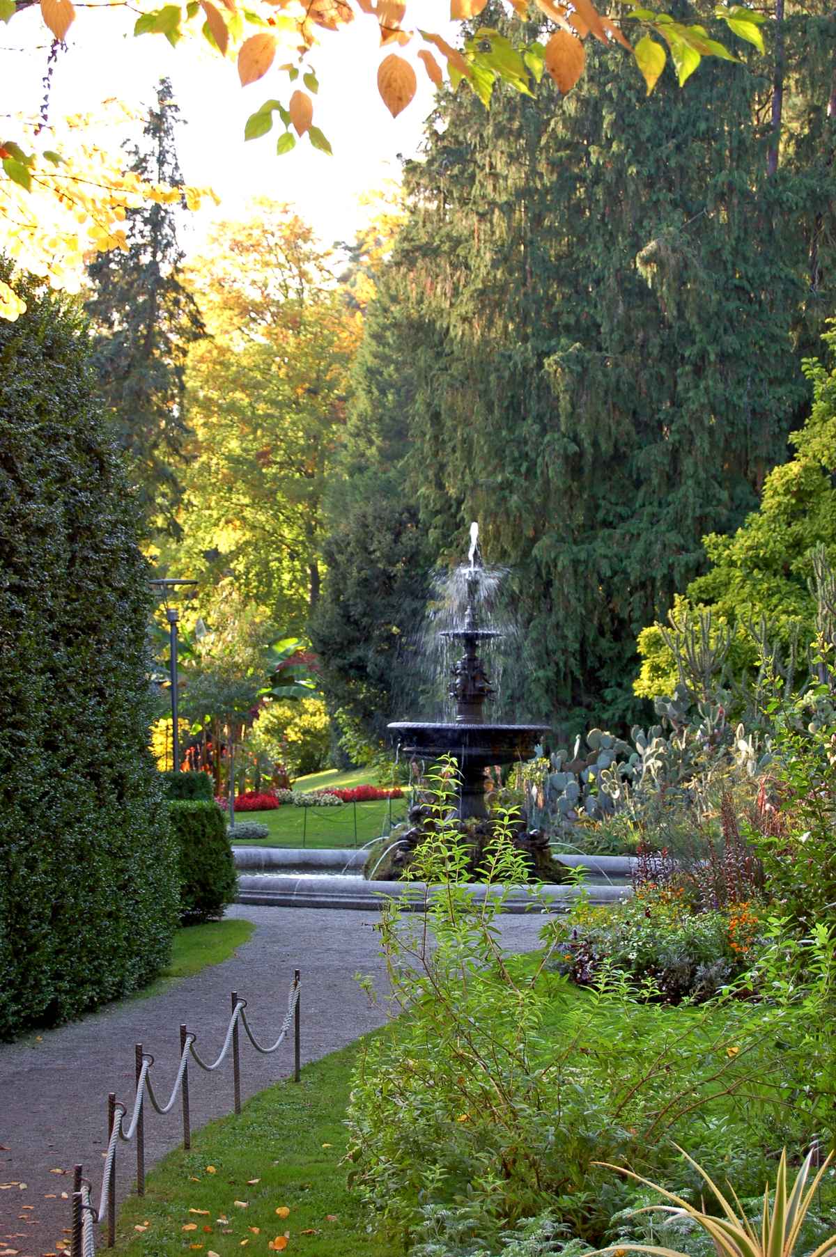 Brunnen im Überlinger Stadtgarten