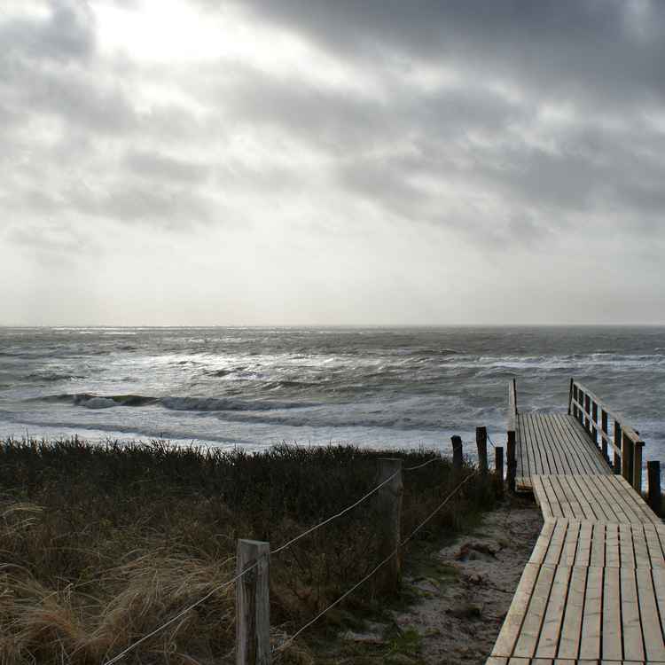 stürmischer Tag auf Sylt