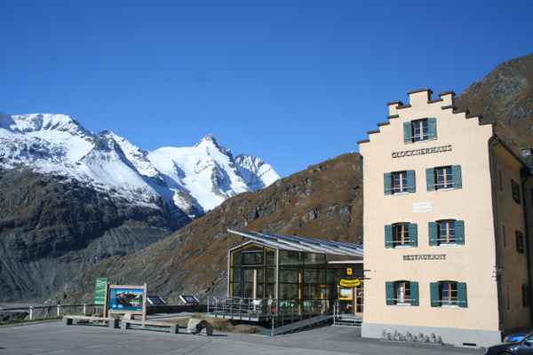 Grossglocknerblick und Glocknerhaus