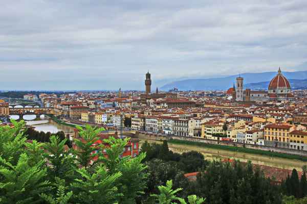 Blick auf Florenz