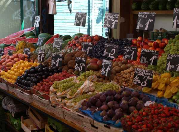 Obst auf dem Wiener Naschmarkt