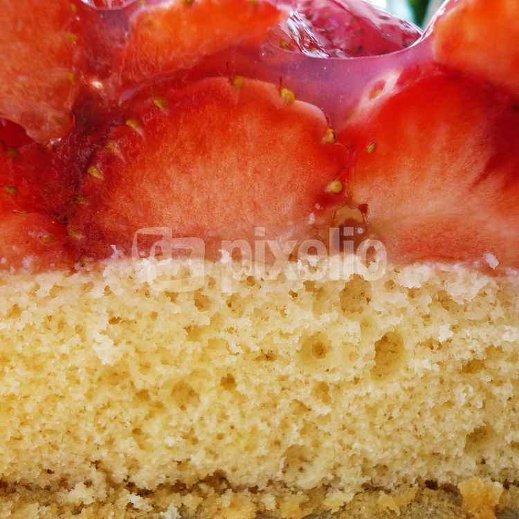 Erdbeerkuchen