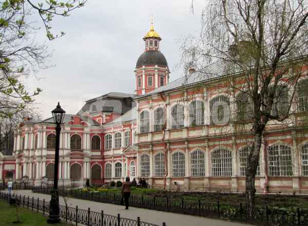 St. Petersburg, Innenhof des Alexander-Newskij-Klosters