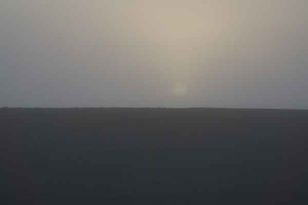 Sonnenaufgang im Nebel 1