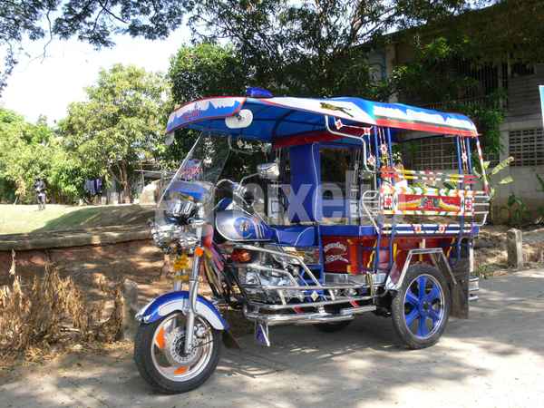 Tuk-Tuk in Phimai, Thailand