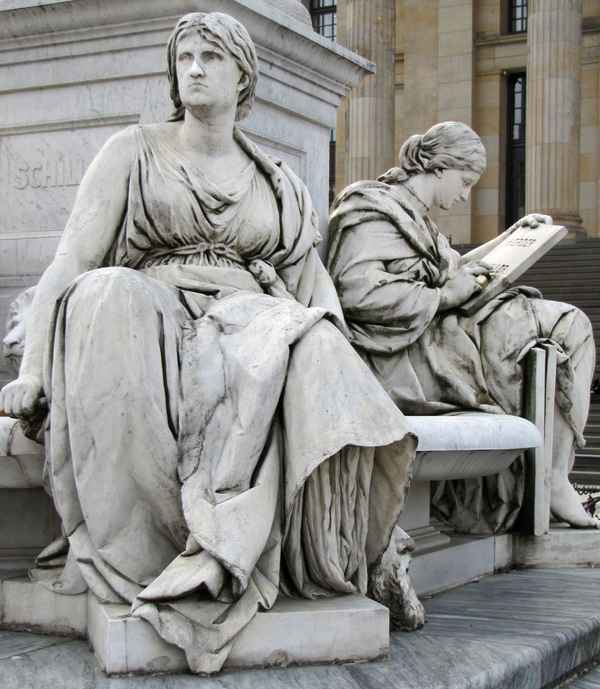 Allegorische Frauengestalten (Schillerdenkmal)