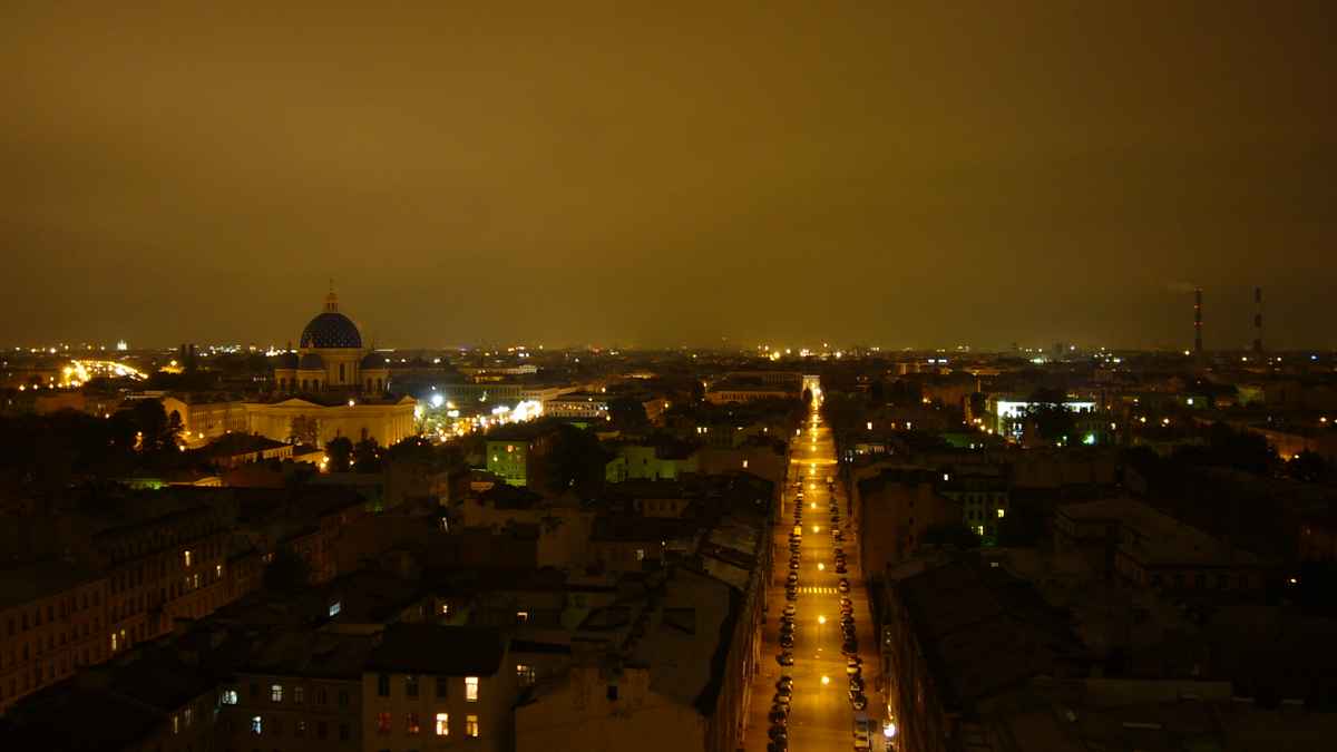 Sankt Petersburg bei Nacht