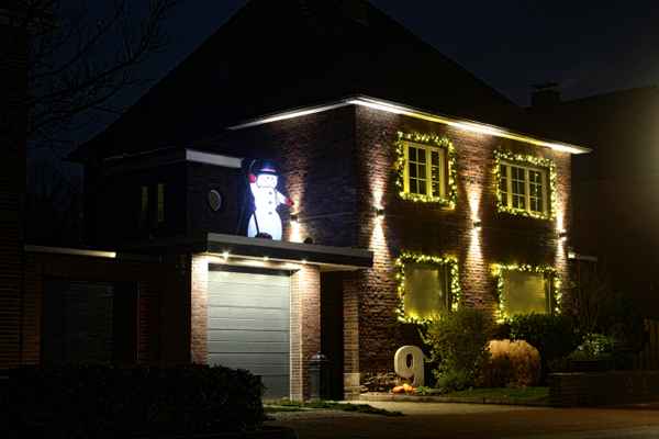 Weihnachtliches Haus