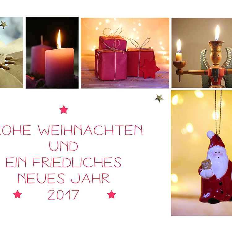 Frohe Weihnachten . . .