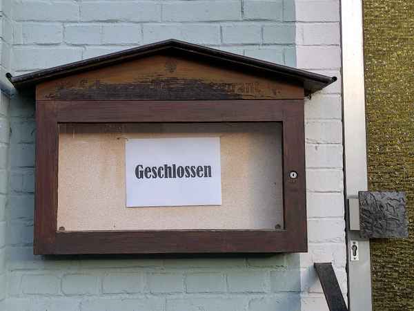Kneipe Geschlossen