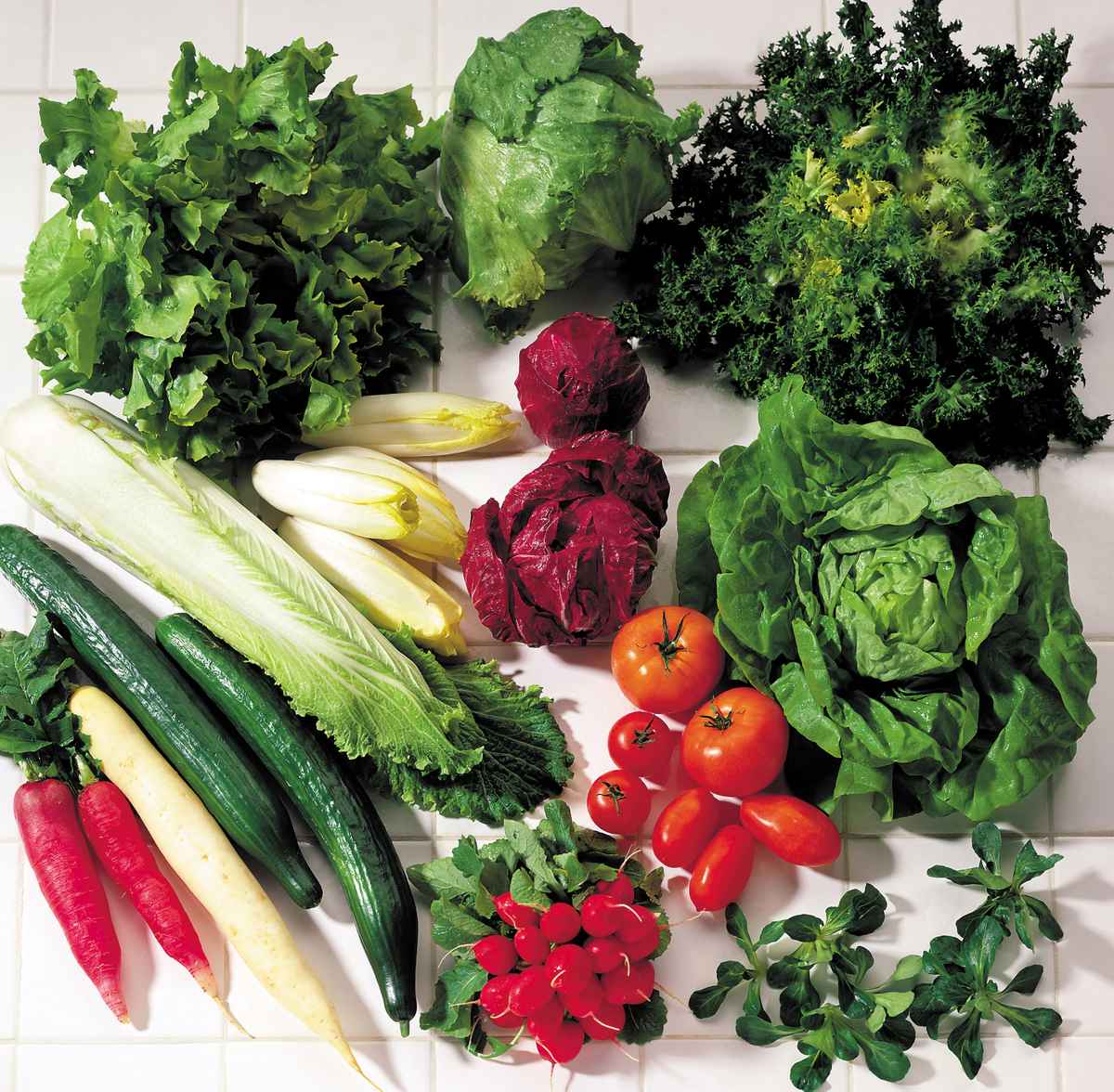 Gemüse- und Salatsorten