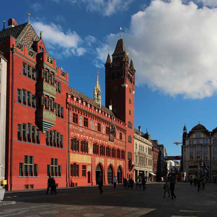 Rotes Rathaus in Basel