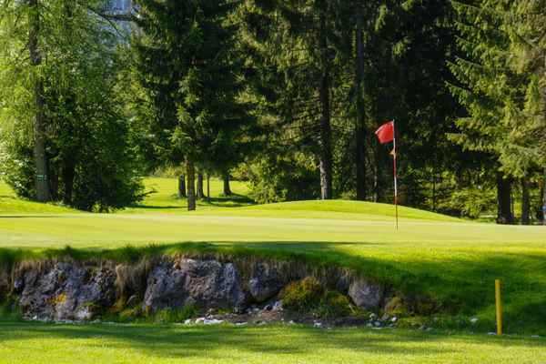 Golf in den Bergen