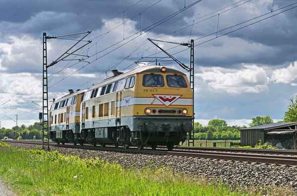 Bahndienstloks unterwegs