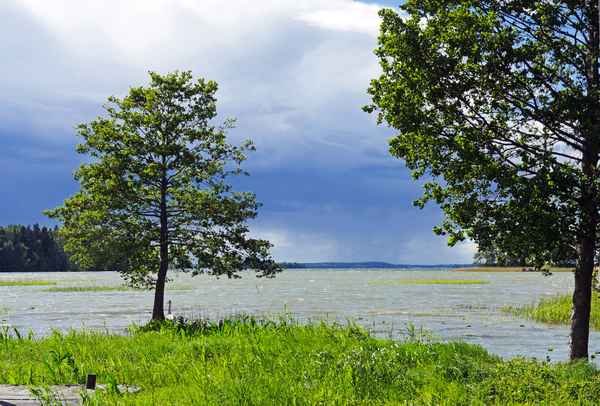 Gewitter über Mälaren