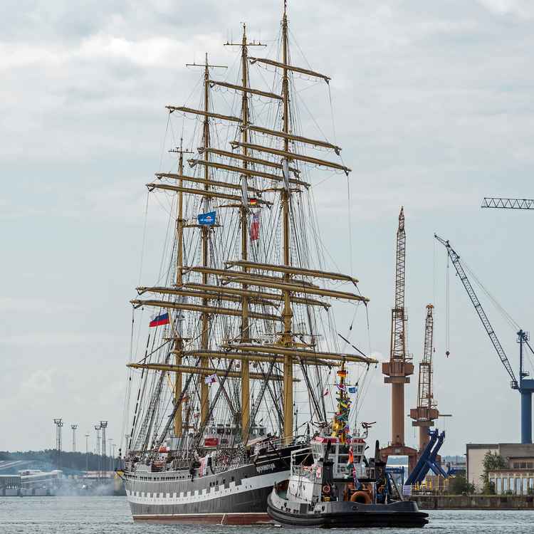 Bugsieren in Rostock