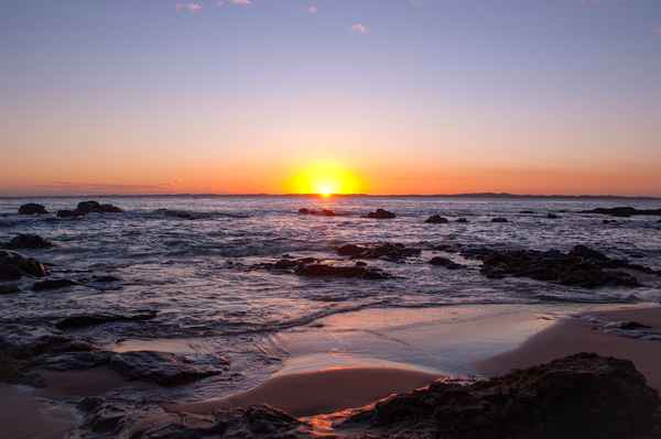 Sonnenuntergang in Bahia do Salvador