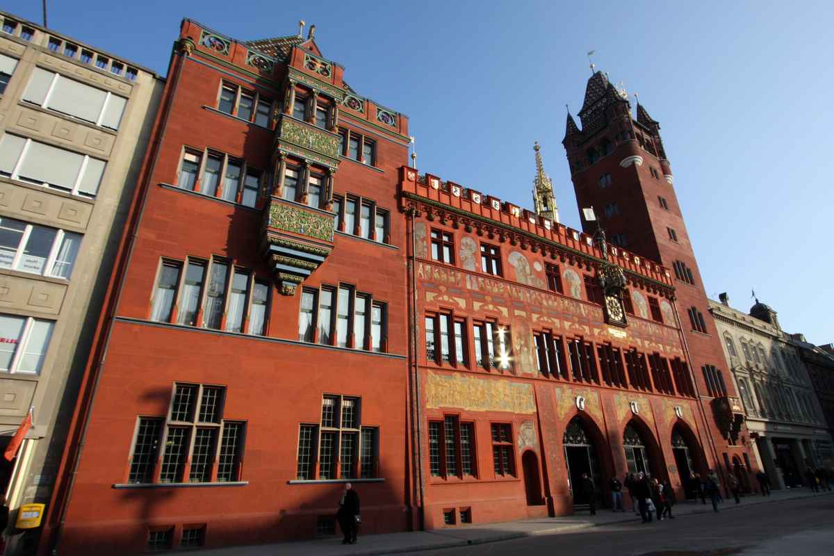 Basler Rathaus am Marktplatz