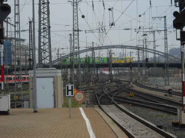 Würzburg Hbf. - Gleisvorfeld