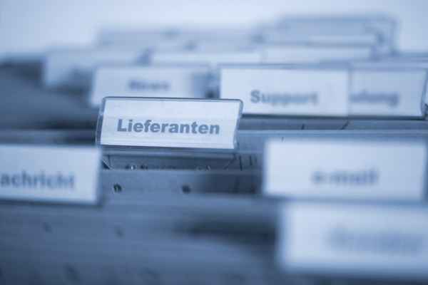 Register Lieferanten