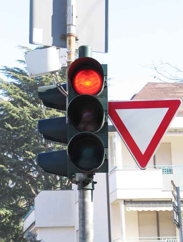 Ampel auf Rot!