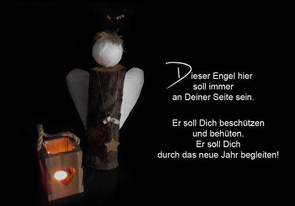Engels mit Laterne :-)