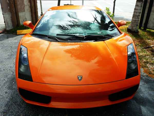 Lamborghini orange