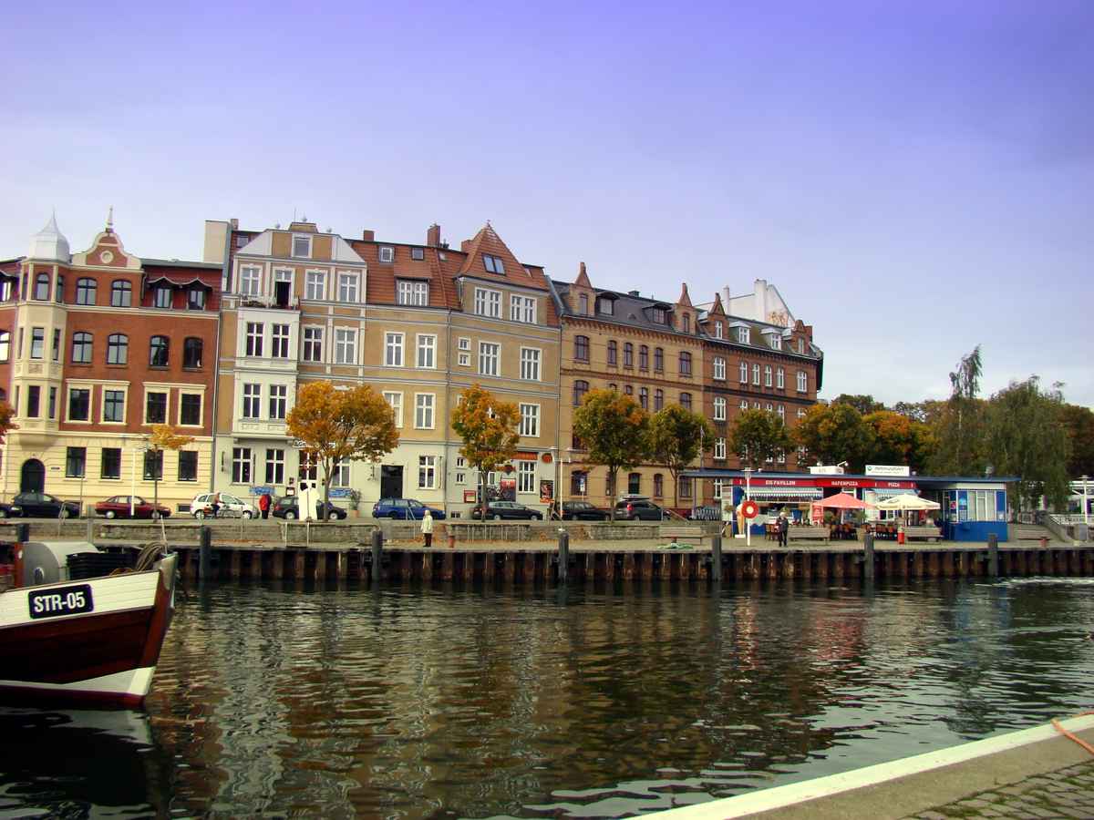 Im Hafen von Stralsund