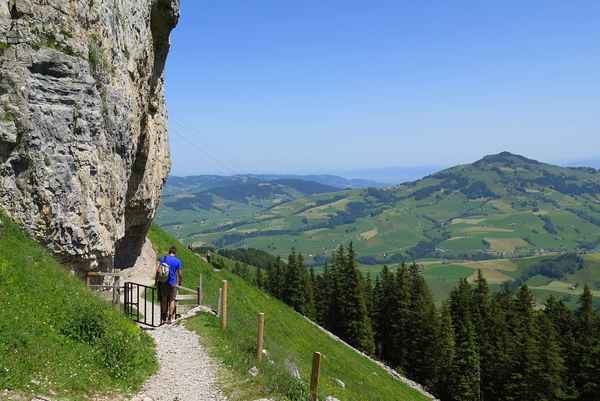 Sicht ins Appenzeller Flachland