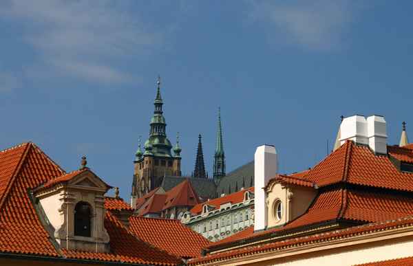Prag - Berg Hradschin mit Prager Burg 05