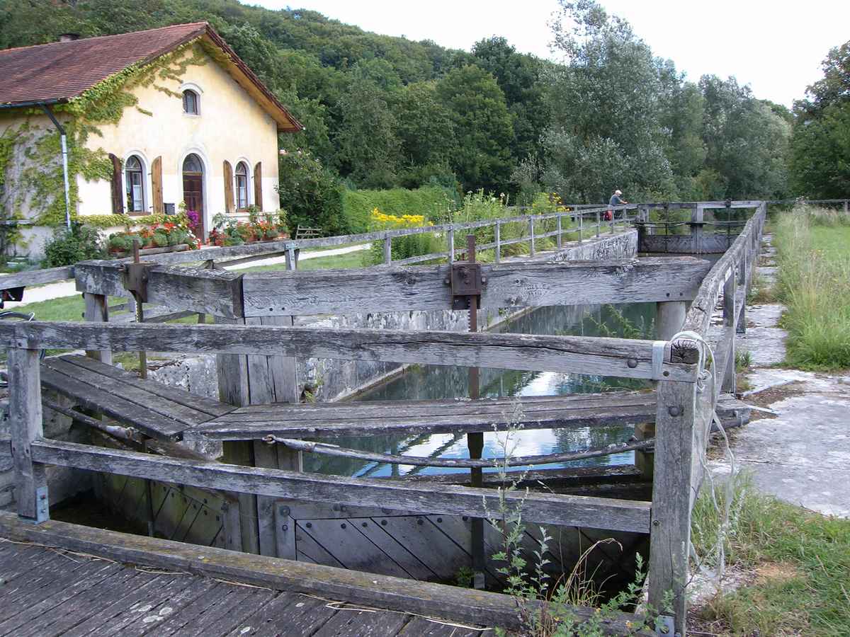 Alte Schleuse im Altmühltal