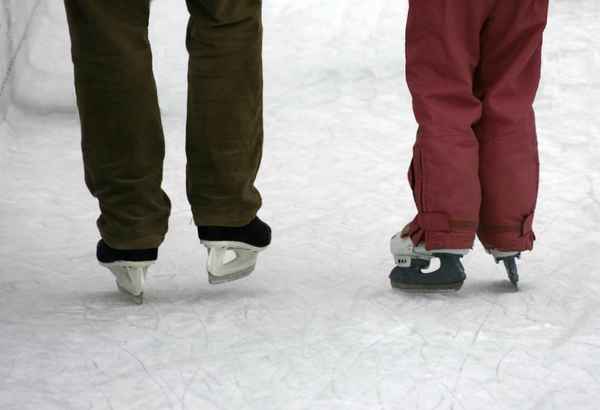 Eislauf zu zweit