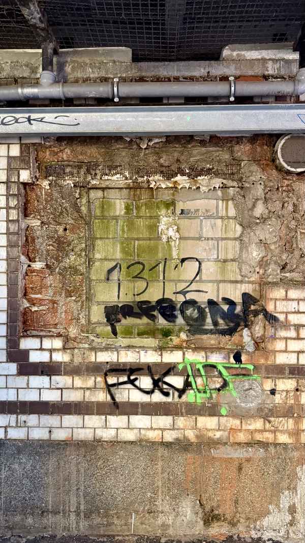 Graffiti am S-Zehlendorf