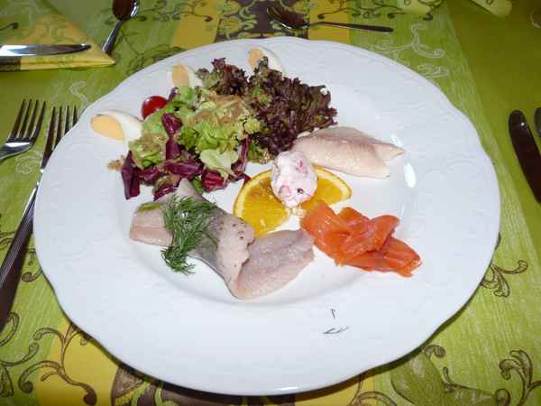 Festliche Fischplatte