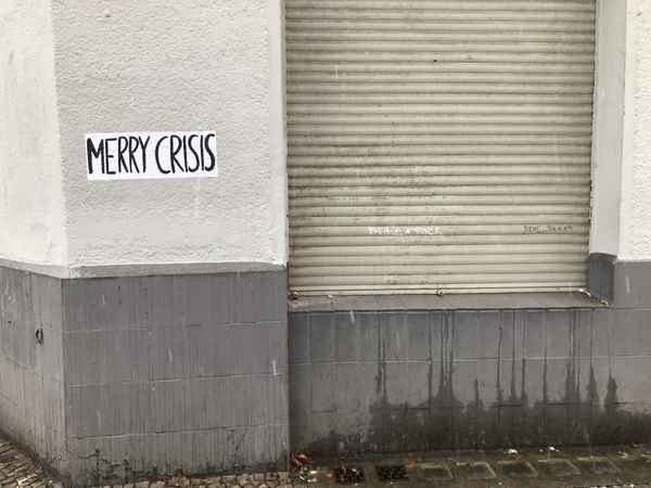 Streetart: Merry Crisis / Foto: Alexander Hauk