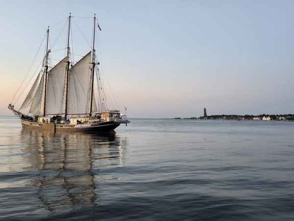 Alter Segler auf der Ostsee