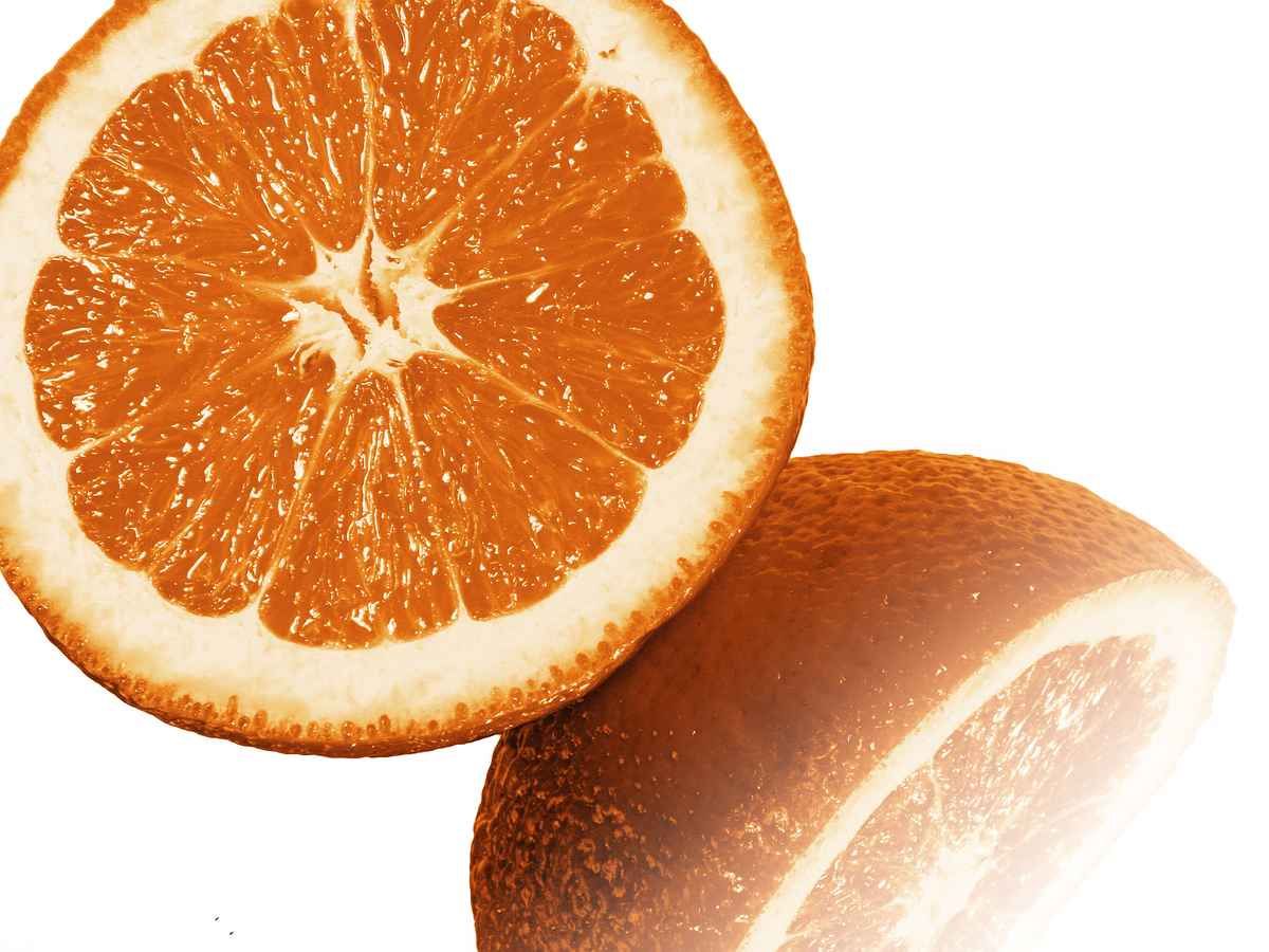 Orange.