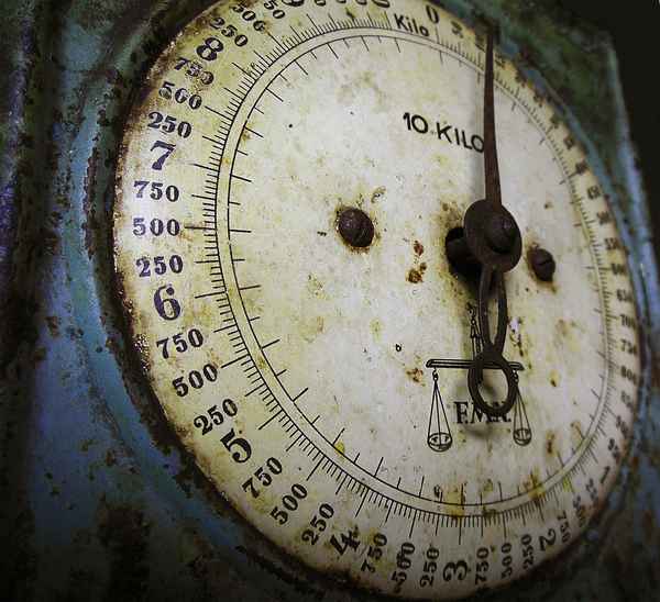 Alte Küchenwaage