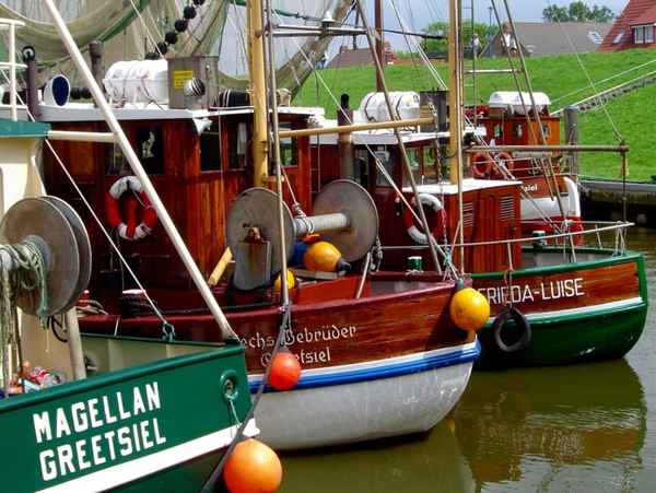 Krabbenkutter in Greetsiel