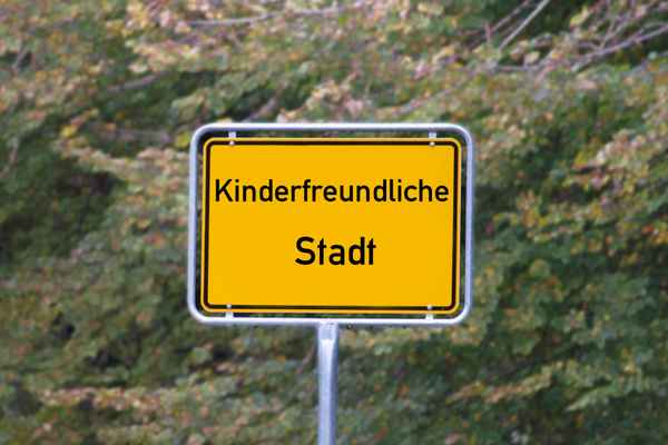 Kinderfreundliche Stadt